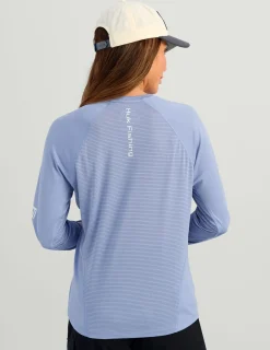Huk Gear Performance Tops-Womens Icon Performance Crew Lightning Sky