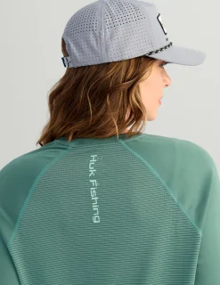 Huk Gear Performance Tops-Womens Icon Performance Crew North Atlantic