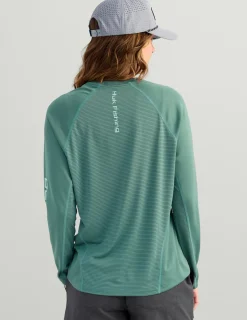 Huk Gear Performance Tops-Womens Icon Performance Crew North Atlantic