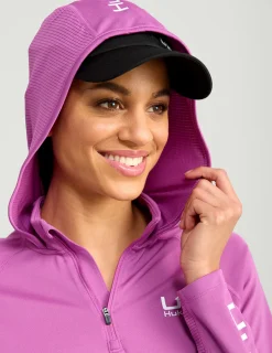 Huk Gear Performance Tops-Womens Icon Performance Hoodie Orchid