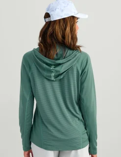 Huk Gear Performance Tops-Womens Icon Performance Hoodie North Atlantic