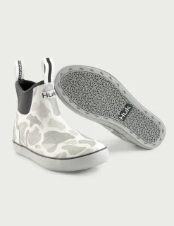 Huk Gear Boots & Shoes-Womens KC Print Rogue Wave Boots KC White Camo