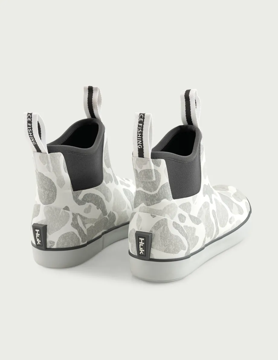 Huk Gear Boots & Shoes-Womens KC Print Rogue Wave Boots KC White Camo