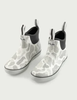 Huk Gear Boots & Shoes-Womens KC Print Rogue Wave Boots KC White Camo