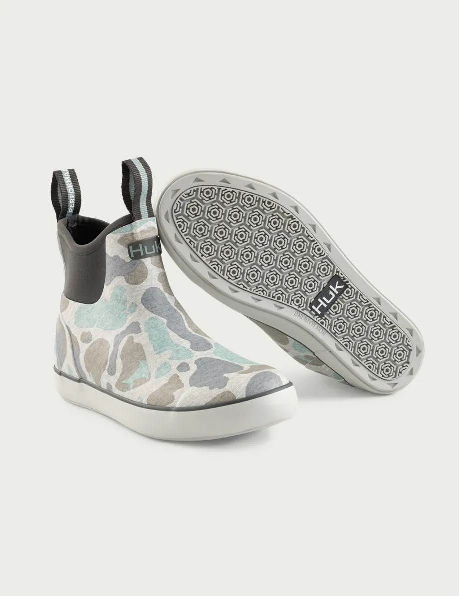 Huk Gear Boots & Shoes-Womens KC Print Rogue Wave Boots KC Volcanic Ash Camo