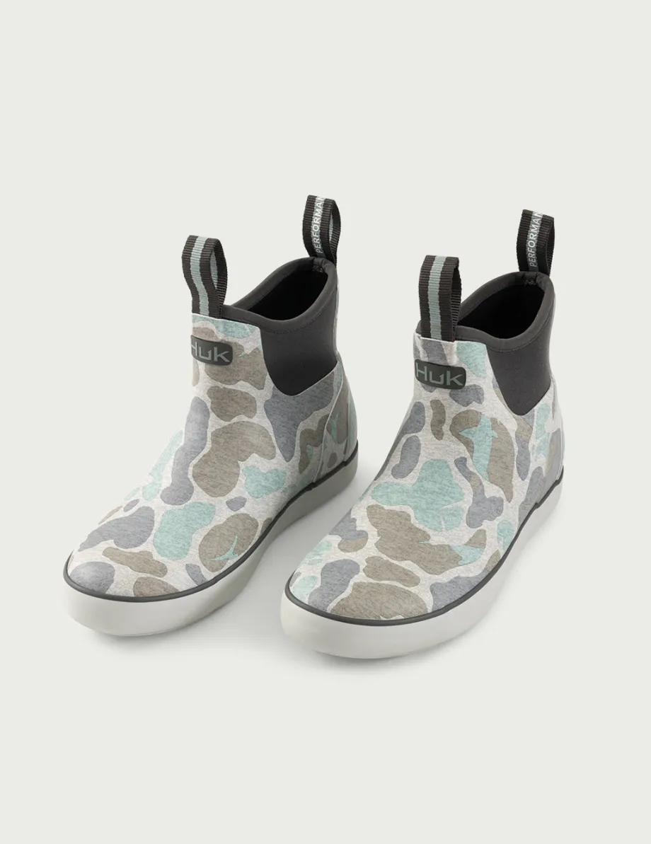 Huk Gear Boots & Shoes-Womens KC Print Rogue Wave Boots KC Volcanic Ash Camo