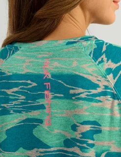 Huk Gear Performance Tops-Womens KC Pursuit Performance Crew KC Bermuda Offshore