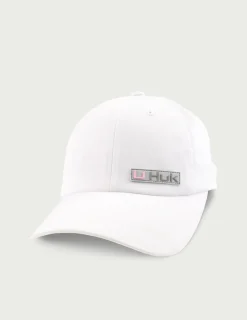 Huk Gear Hats-Womens Ponytail Hat White