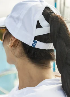 Huk Gear Hats-Womens Ponytail Hat White