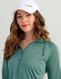 Huk Gear Cover-Up Dresses|Performance Tops-Womens Pursuit Cover-Up Dress North Atlantic