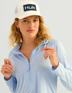 Huk Gear Cover-Up Dresses|Performance Tops-Womens Pursuit Cover-Up Dress Windsurfer