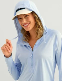 Huk Gear Cover-Up Dresses|Performance Tops-Womens Pursuit Cover-Up Dress Windsurfer
