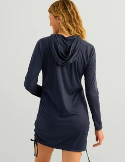 Huk Gear Cover-Up Dresses|Performance Tops-Womens Pursuit Cover-Up Dress Naval Academy