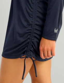 Huk Gear Cover-Up Dresses|Performance Tops-Womens Pursuit Cover-Up Dress Naval Academy