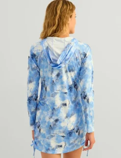 Huk Gear Cover-Up Dresses|Performance Tops-Womens Pursuit Splish Splash Cover-Up Dress Windsurfer Splish Splash
