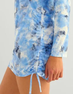 Huk Gear Cover-Up Dresses|Performance Tops-Womens Pursuit Splish Splash Cover-Up Dress Windsurfer Splish Splash