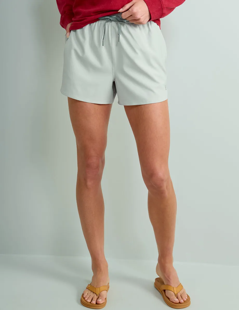 Huk Gear Swim-Womens Pursuit Volley Swim Short Harbor Mist