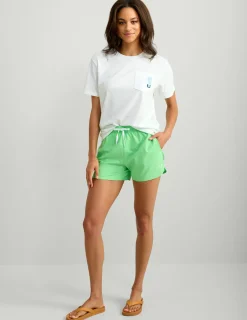 Huk Gear Swim-Womens Pursuit Volley Swim Short Summer Green
