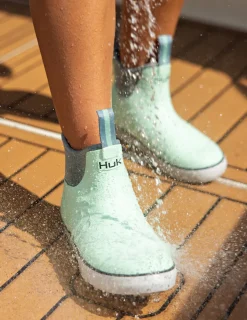 Huk Gear Boots & Shoes|Rainwear-Womens Rogue Wave Boots Seafoam Mist