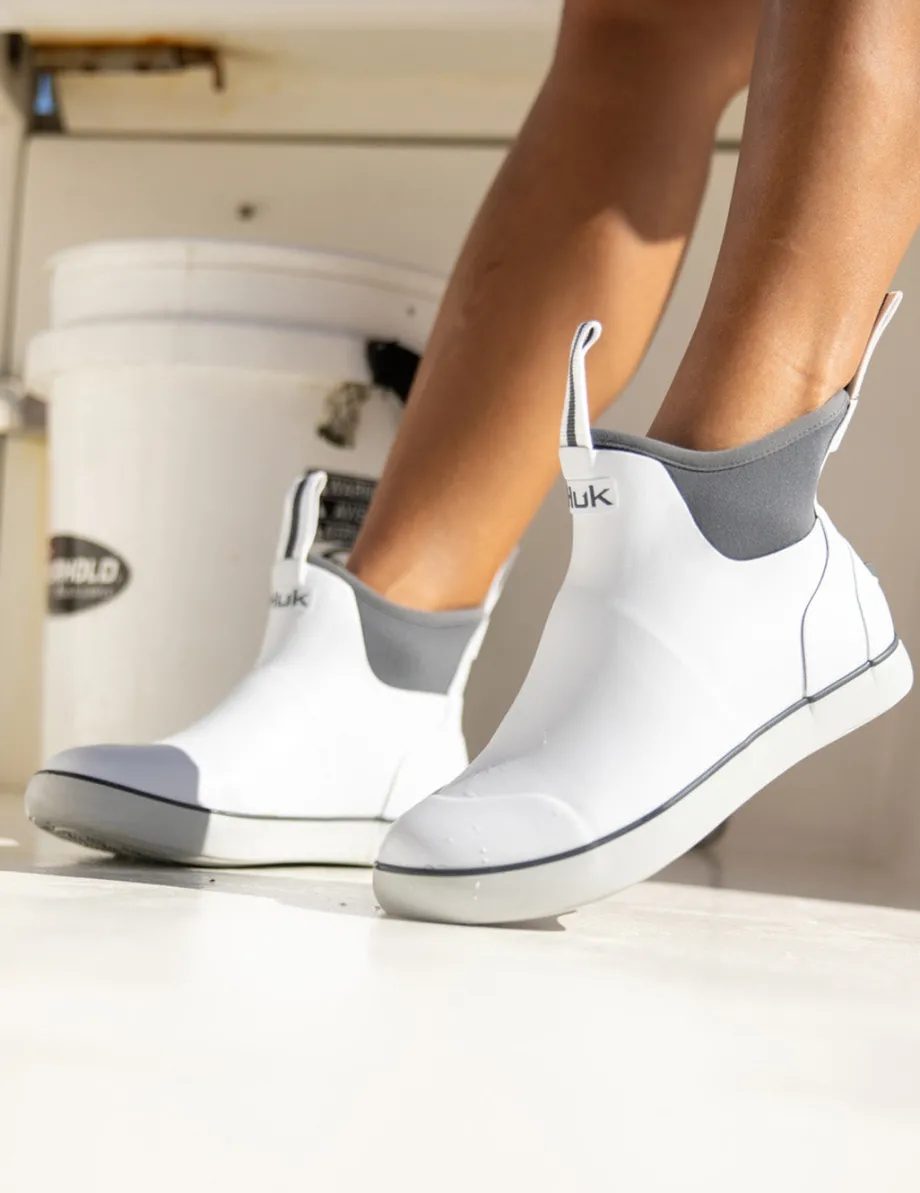 Huk Gear Boots & Shoes|Rainwear-Womens Rogue Wave Boots White