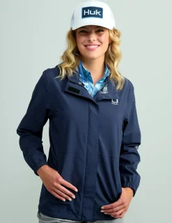 Huk Gear Rainwear-Womens Storm Jacket Naval Academy