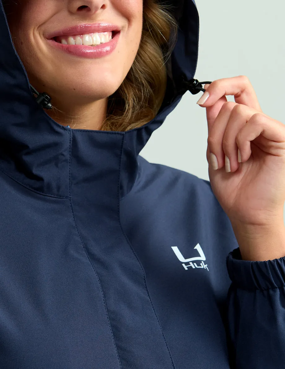 Huk Gear Rainwear-Womens Storm Jacket Naval Academy