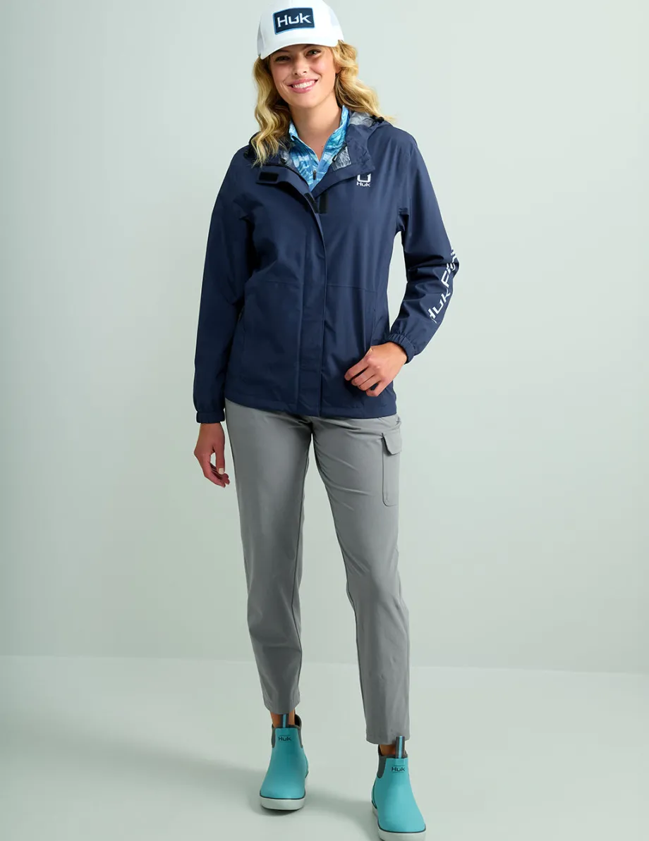 Huk Gear Rainwear-Womens Storm Jacket Naval Academy