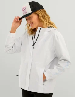 Huk Gear Rainwear-Womens Storm Jacket White