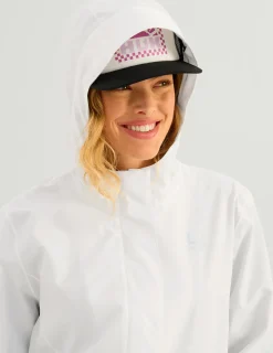 Huk Gear Rainwear-Womens Storm Jacket White