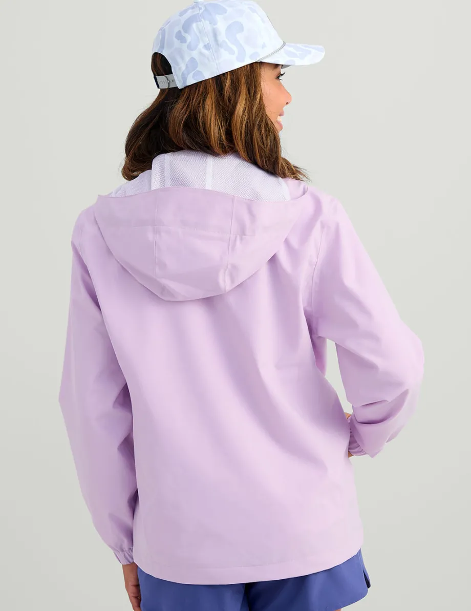 Huk Gear Rainwear-Womens Storm Jacket 2.0 Orchid Bloom