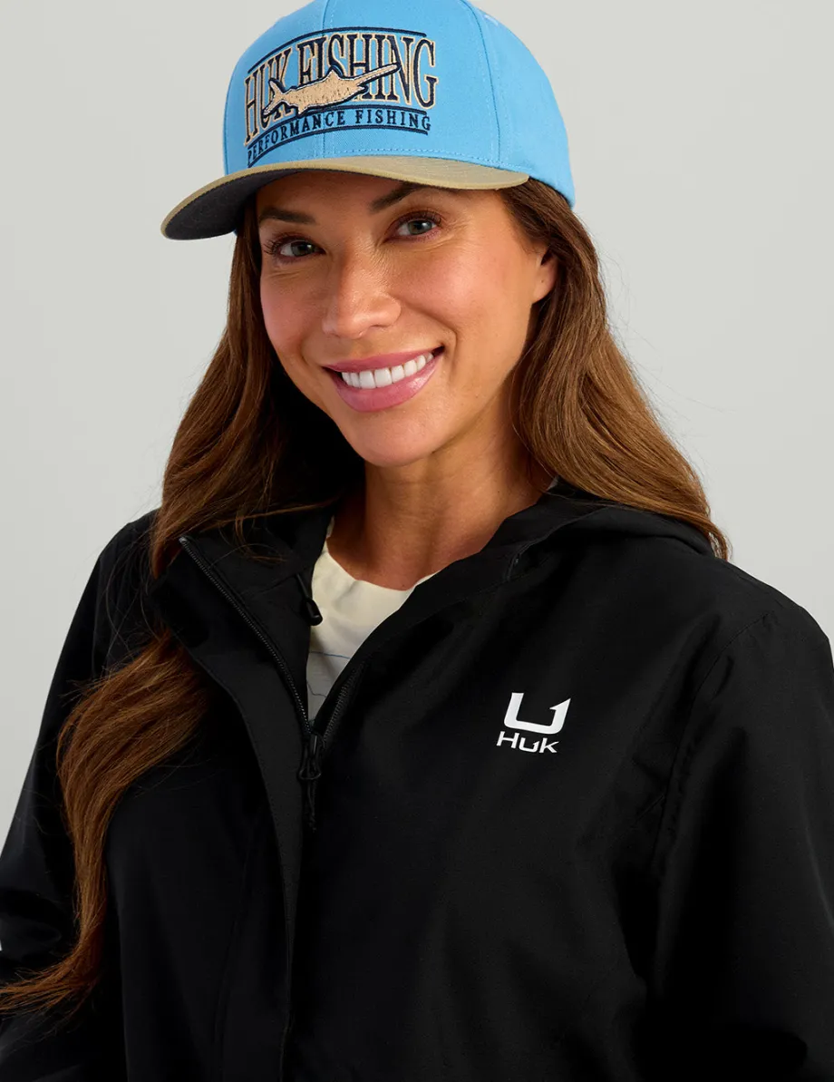 Huk Gear Rainwear-Womens Storm Jacket 2.0 Black