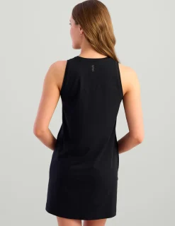 Huk Gear Performance Tops-Womens Tasc Summer Tank Dress Black