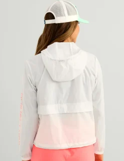 Huk Gear Windbreakers-Womens Tradewind Windbreaker White