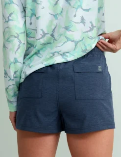 Huk Gear Shorts-Womens Waypoint Short Naval Academy